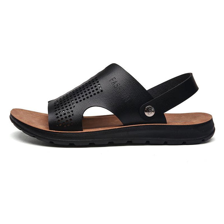Sandals And Slippers Men's Soft-soled Beach Shoes - Trendha