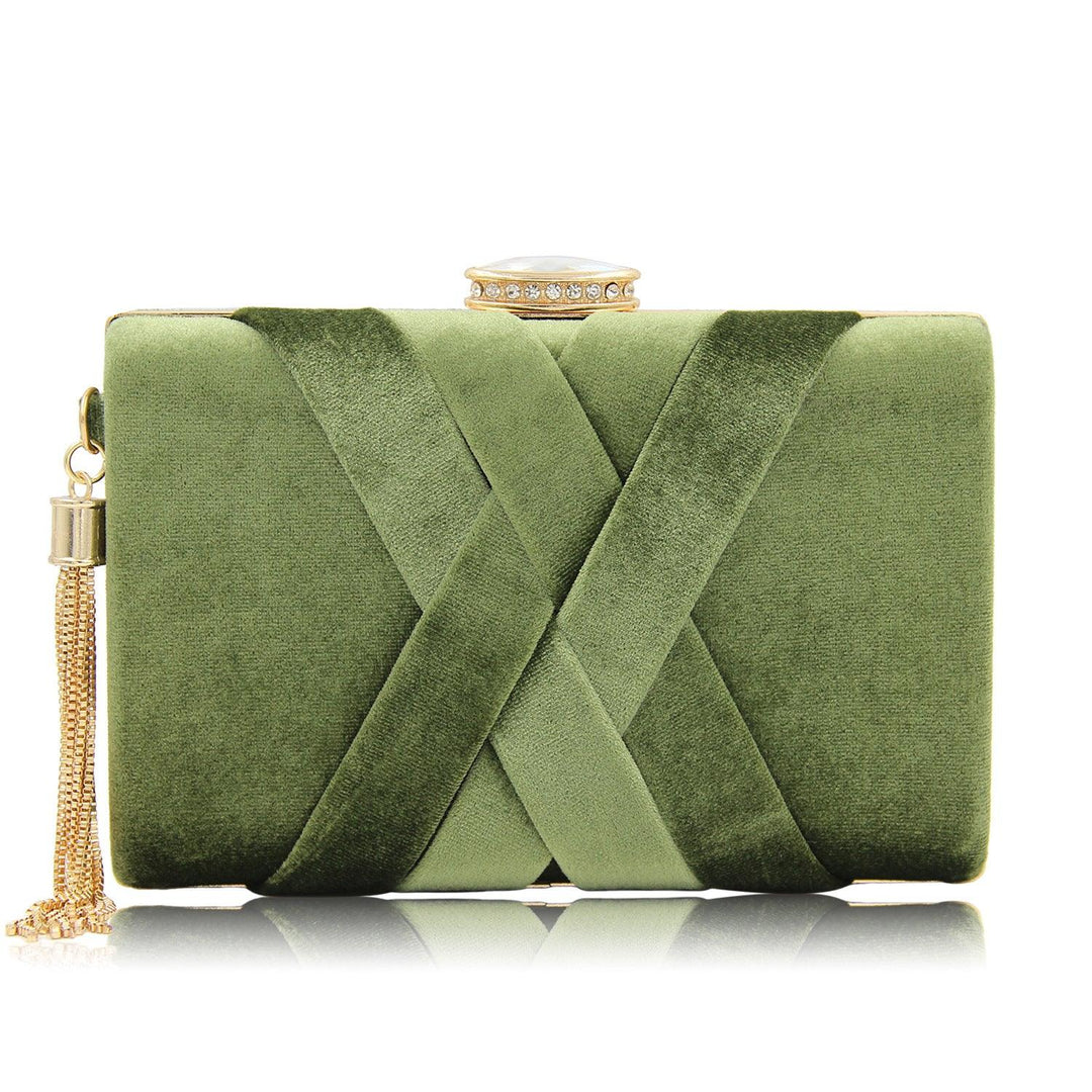 Milisente 2021 New Arrival Women Clutch Bags Top Quality Suede Clutches Purses Ladies Tassels Evening Bag Wedding Clutches - Trendha