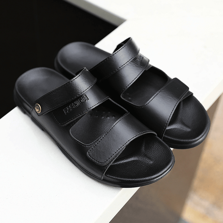 Men Two-Ways Breathable Non Slip Comforty Outdoor Casual Sandals - Trendha