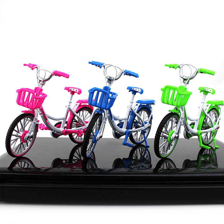 1:10 3D Mini Multi-Color Alloy Mountain Racing Bicycle Rotatable Wheel Diecast Model Toy for Decoration Gift - Trendha