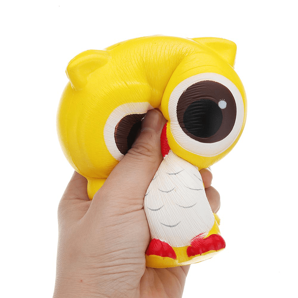 Owl Squishy 11.5*10CM Slow Rising with Packaging Collection Gift Soft Toy - Trendha