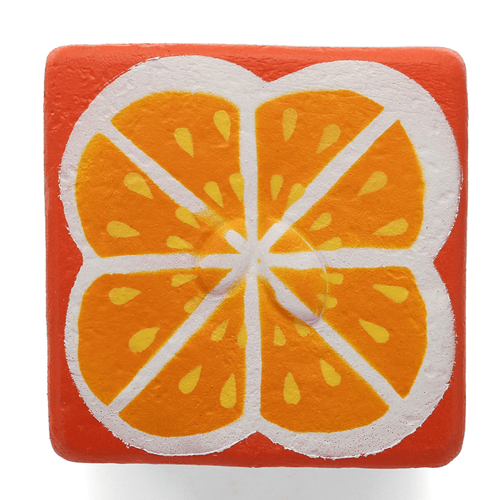Squishyshop Orange Toast 7.5Cm Bread Squishy Soft Slow Rising Collection Gift Decor Toy - Trendha