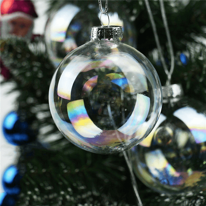 6CM Christmas Party Home Decoration Pearl Glass Ball Ornament Baubles Toys for Kids Children Gift - Trendha