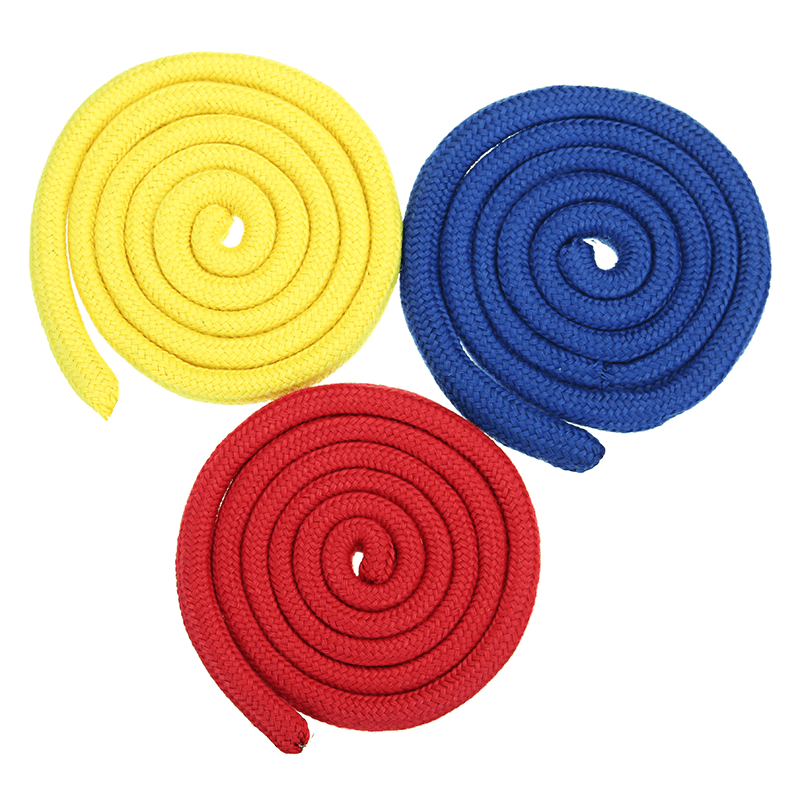 Three Strings Linking Ropes Red & Yellow & Blue Color Magic Trick Performance Accessories Props Toys - Trendha