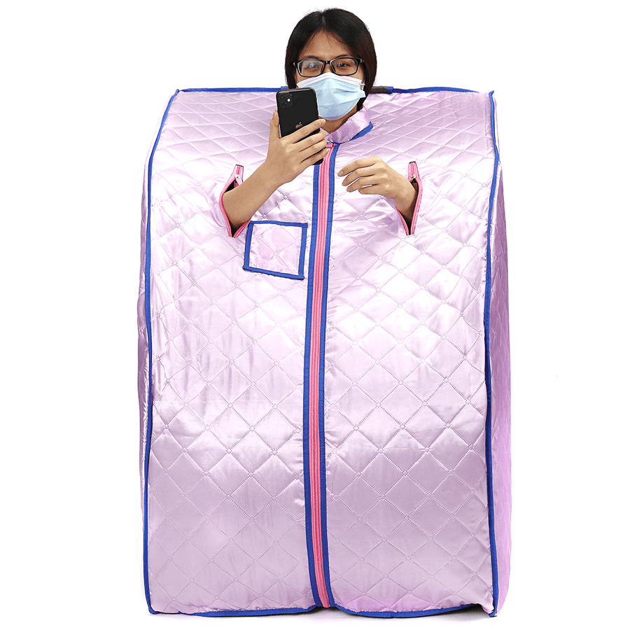 Infrared IR Far Foldable Indoor Spa Sauna Tent Timing Heating Panel Pad Chair - Trendha