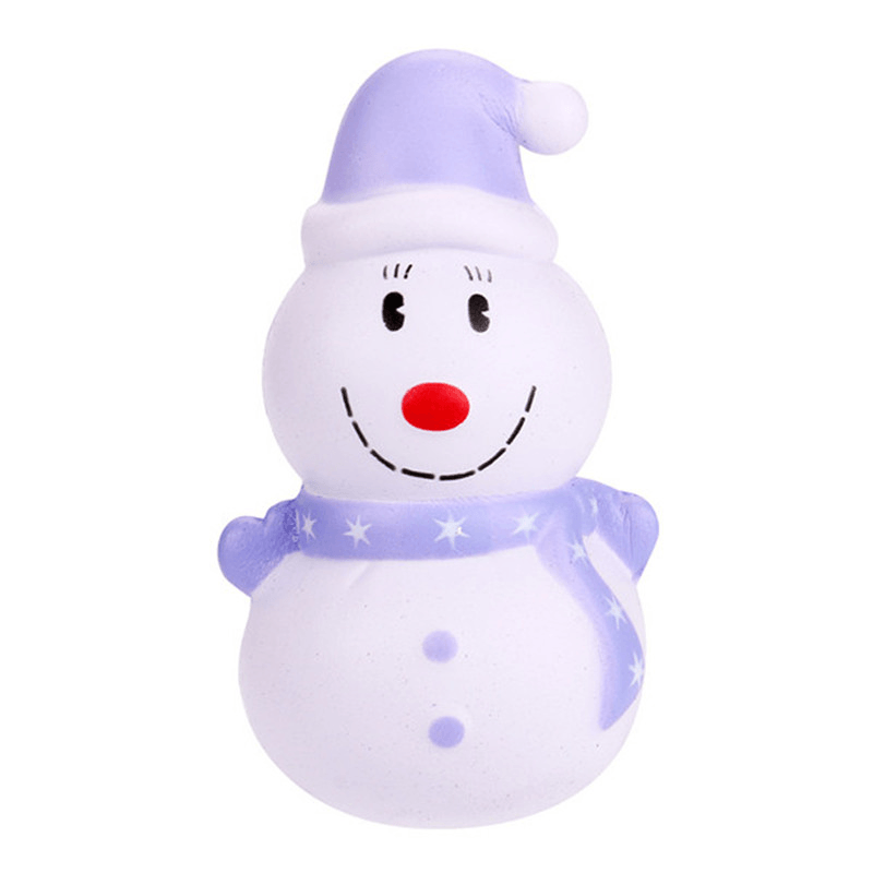 SWEETY Squishy Snowman Christmas Slow Rising Kawaii Squishy 12Cm Scented Toys - Trendha