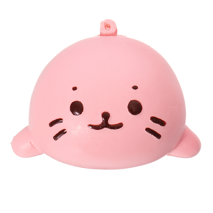 Squishy Seals Slow Rising 7Cm Cute Soft Squishy with Chain Kid Toy - Trendha