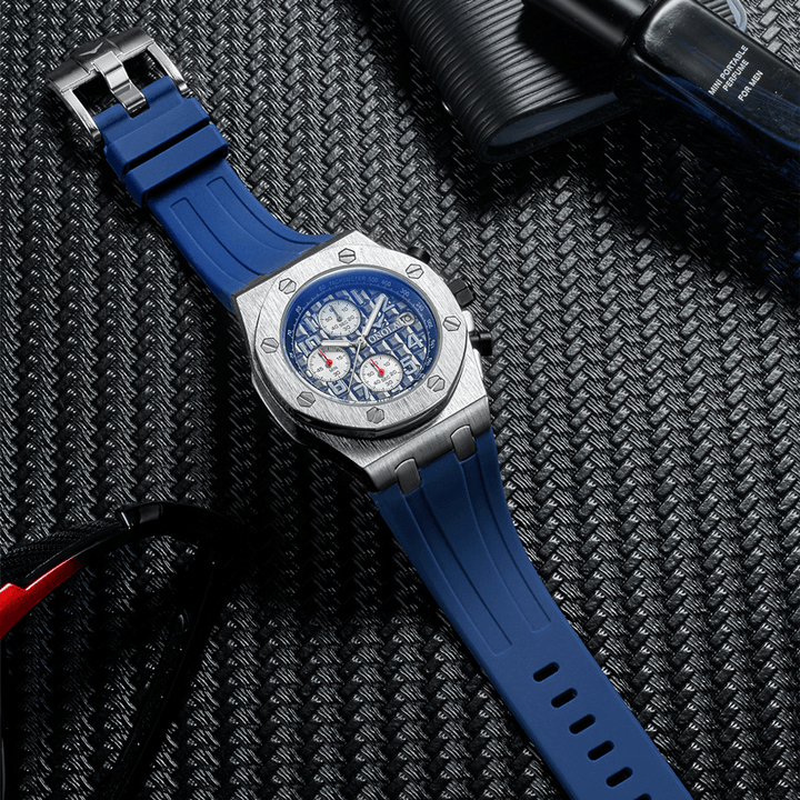 ONOLA ON6805 Fashion Men Watch Date Display Chronograph Waterproof Multi-Function Classic Quartz Watch - Trendha
