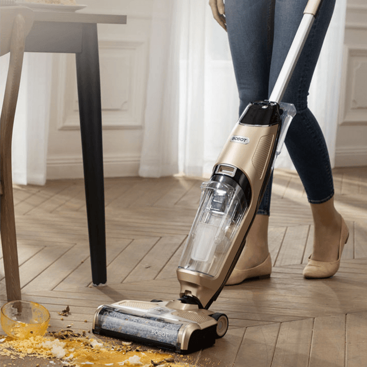 BOBOT DEEP 832 4 in 1 Cleaning Mopping Machine 5000Pa Powerful Suction Mop UV Sterilization Real-Time Self-Cleaning Clean Wet and Dry Garbage 2600Mah Battery Life - Trendha