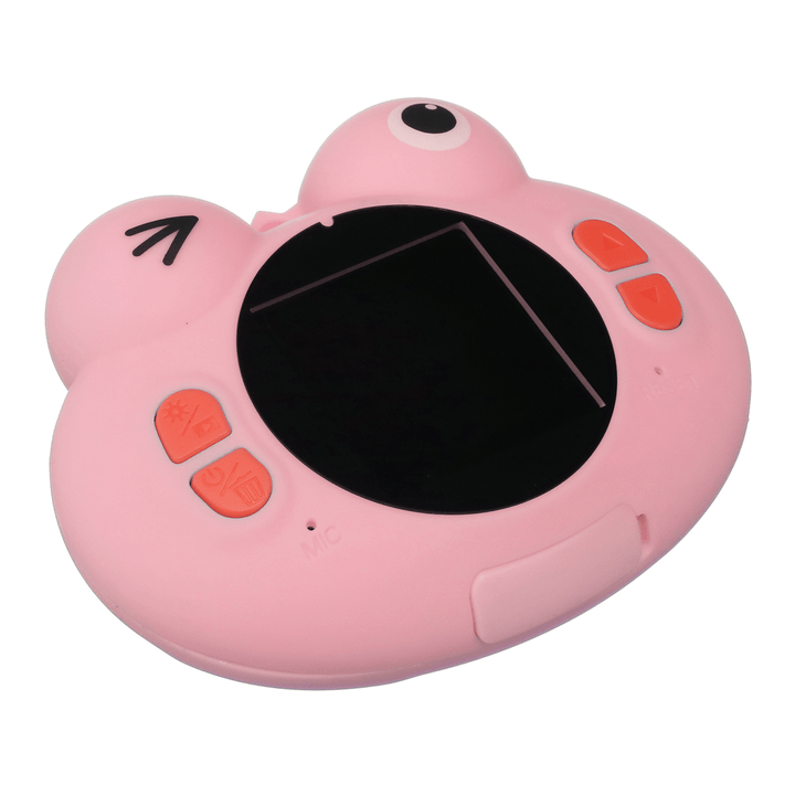 H312 Children Camera Cute Frog Animal 1.54 Inch HD Screen Wide Angle 120° with Board Game Novelties Toys - Trendha