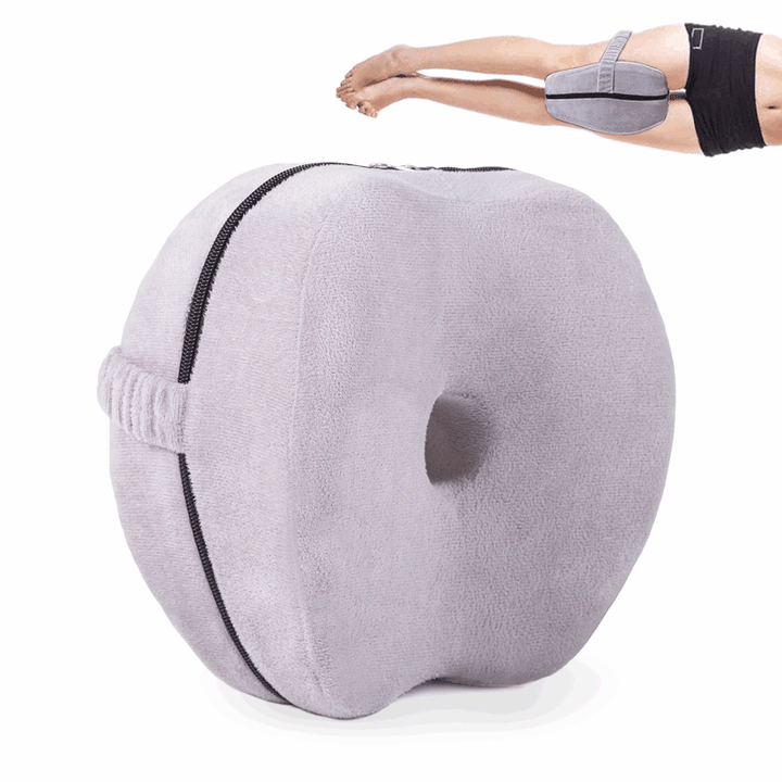 Memory Foam Pillow Head Neck Back Cushion Pad Relax Washable Relieve Knees Pain - Trendha