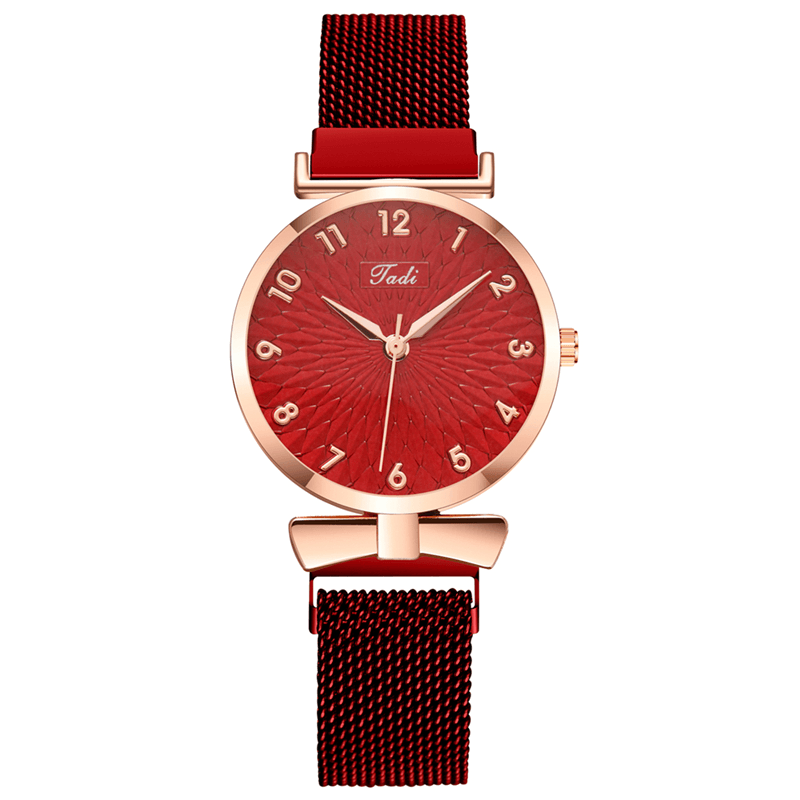 Deffrun A0503 Casual Elegant Design Women Wrist Watch Full Alloy Quartz Watch - Trendha