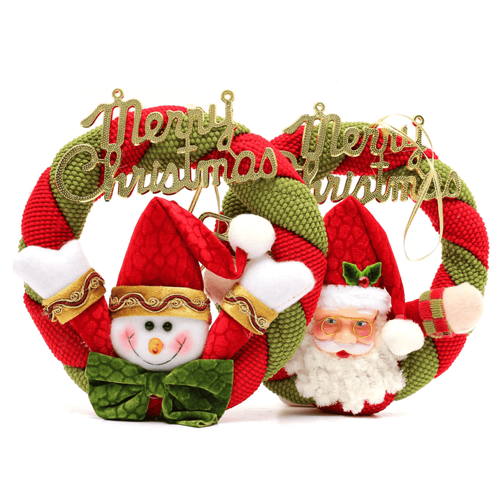 Christmas Santa Claus Ornaments Festival Party Xmas Tree Hanging Decoration - Trendha