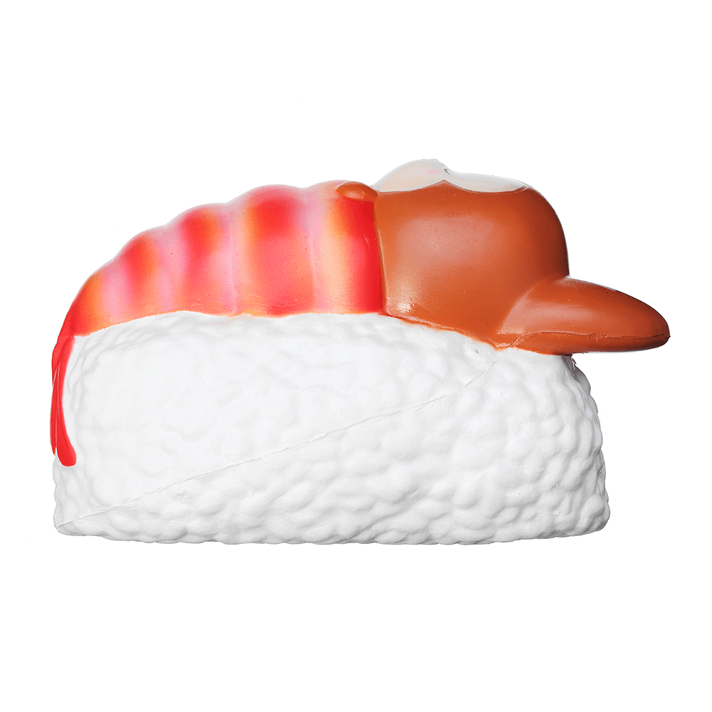 Yummiibear Squishy Foxy and Prawn Blanket Jumbo Sushi Toy Slow Rising with Packaging Box - Trendha