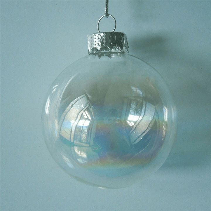 6CM Christmas Party Home Decoration Pearl Glass Ball Ornament Baubles Toys for Kids Children Gift - Trendha