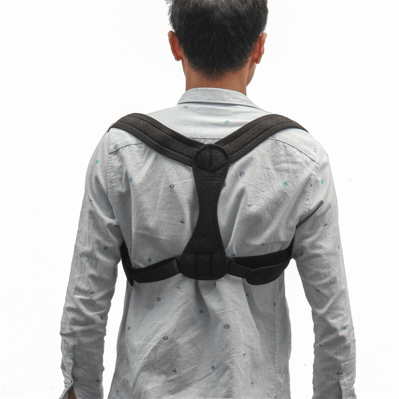 Unisex Adjustable Elastic Posture Corrector Hunchbacked Support Brace Correction Belt - Trendha