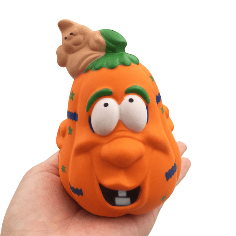 Gigglebread Halloween Pumpkin Squishy 11.5*8*7.5CM Licensed Slow Rising with Packaging - Trendha