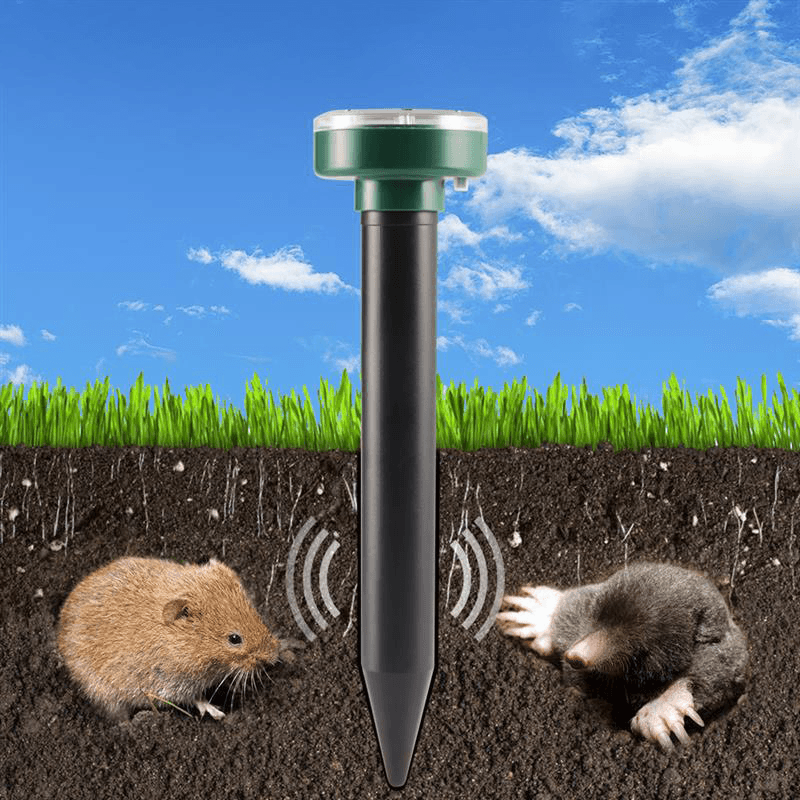 2/4 PCS Ultrasonic Animal Repellent Solar Powered Waterproof Snake Mouse Cat Pest Repellent T Animal Rejector Pest Control - Trendha