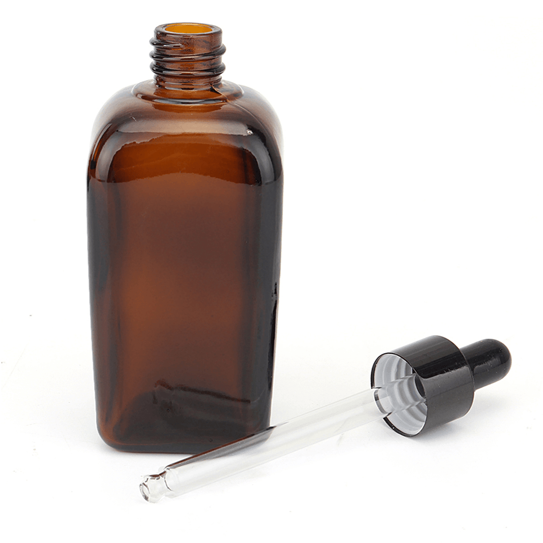 5Pcs Amber Glass Liquid Reagent Pipette Essential Oil Perfume Bottles Eye Droppe - Trendha