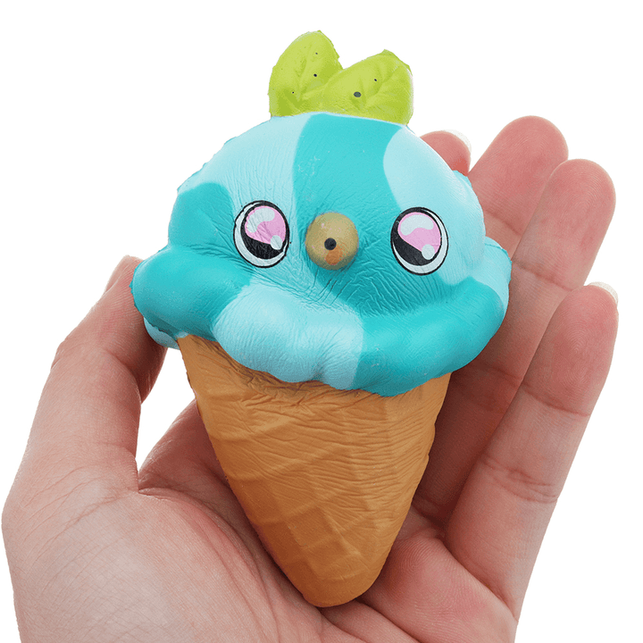 Meistoyland Squishy Bird Ice Cream Slow Rising Squeeze Toy Stress Gift Collection - Trendha