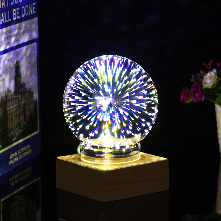 STEM Upgrade USB Plasma Ball Sphere Lightning Light Crystal Desk Lamp Globe Laptop Decor - Trendha