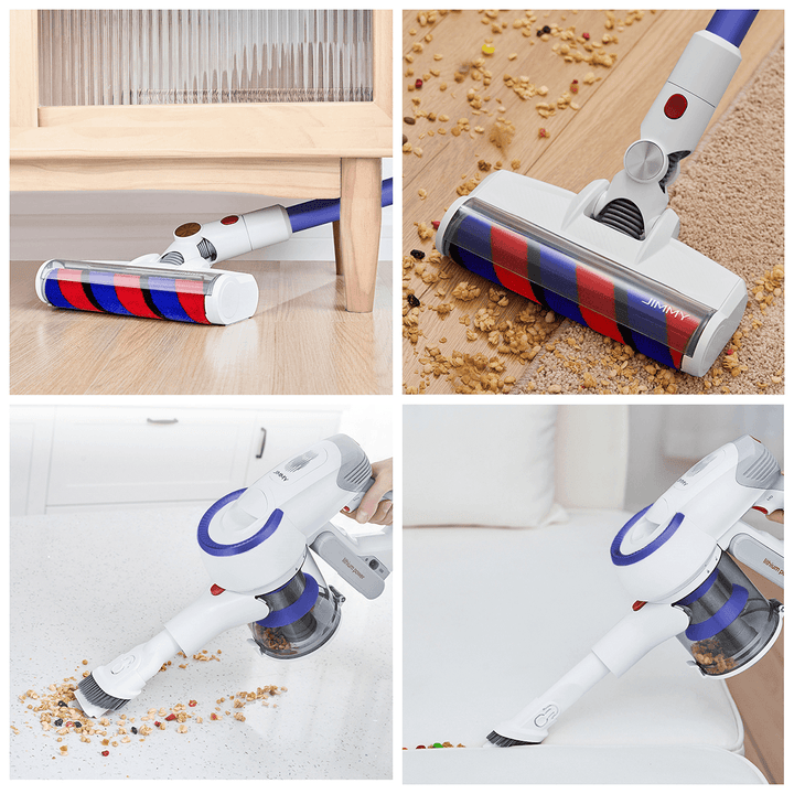 JIMMY JV53 Lite Handheld Cordless Stick Vacuum Cleaner 20Kpa 125AW Suction Power Dust Collector Lightweight for Home Hard Floor Carpet Car Pet - Trendha