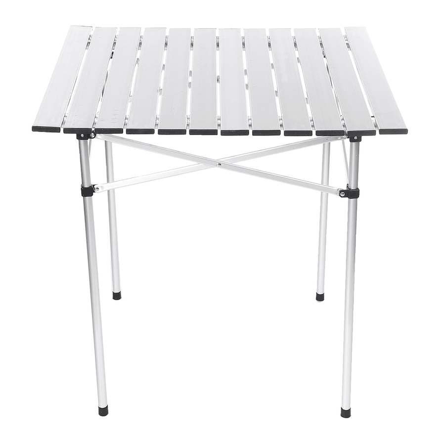 SWEI Portable Folding Table Aluminum Indoor Outdoor BBQ Picnic Party Camping Desk - Trendha