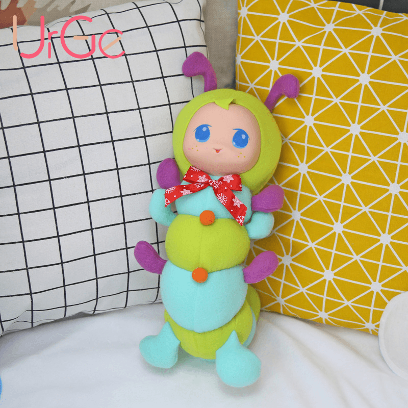 Caterpillar Stuffed Bedtime Playmate Short Plush Toy Gift Decor Collection - Trendha