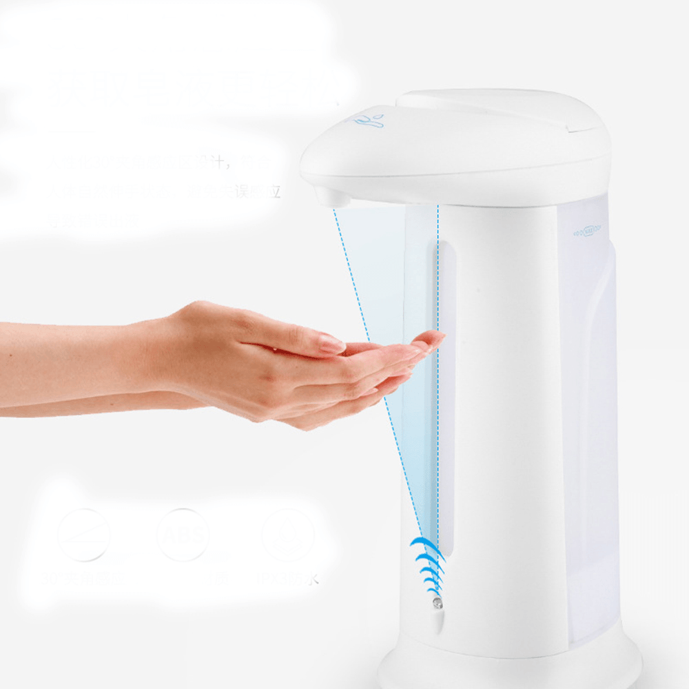 Xiaowei X5 330Ml Automatic Liquid Soap Dispenser Touchless Motion 30° Smart PIR Sensor Liquid Shampoo Hand Washer for Toilet Bathroom Kitchen - Trendha