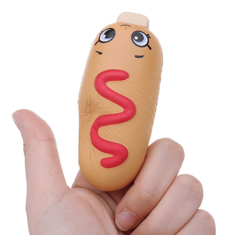 Hot Dog Squishy 8CM Slow Rising with Packaging Collection Gift Soft Toy - Trendha
