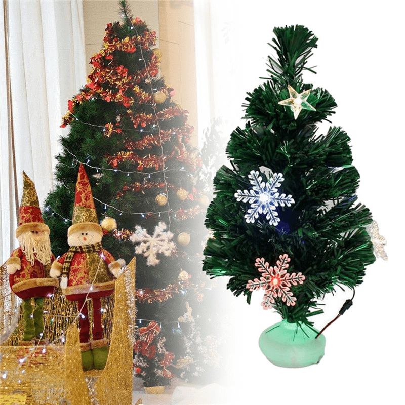 Christmas Party Home Decoration 45CM LED Glowing Tree Ornament Toys for Kids Children Gift - Trendha