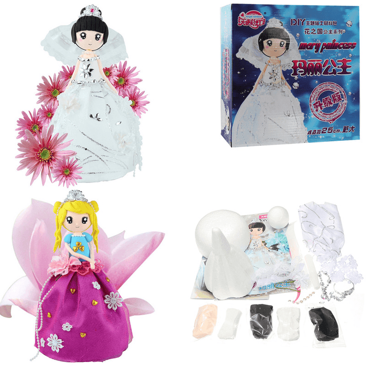 DIY Clay Doll Figures with Manual Soft Ultralight Non-Toxic Modelling Clay Gift Decor - Trendha