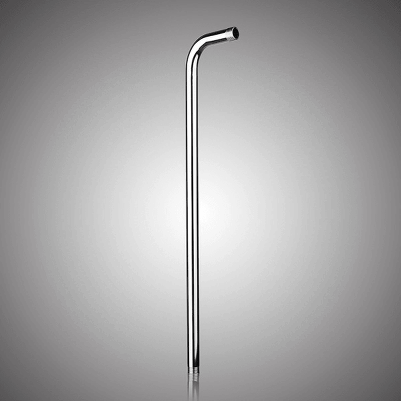 50X10Cm Stainless Steel Silver Shower Head Bracket Wall Mounted Tube Bathroom Accessories - Trendha
