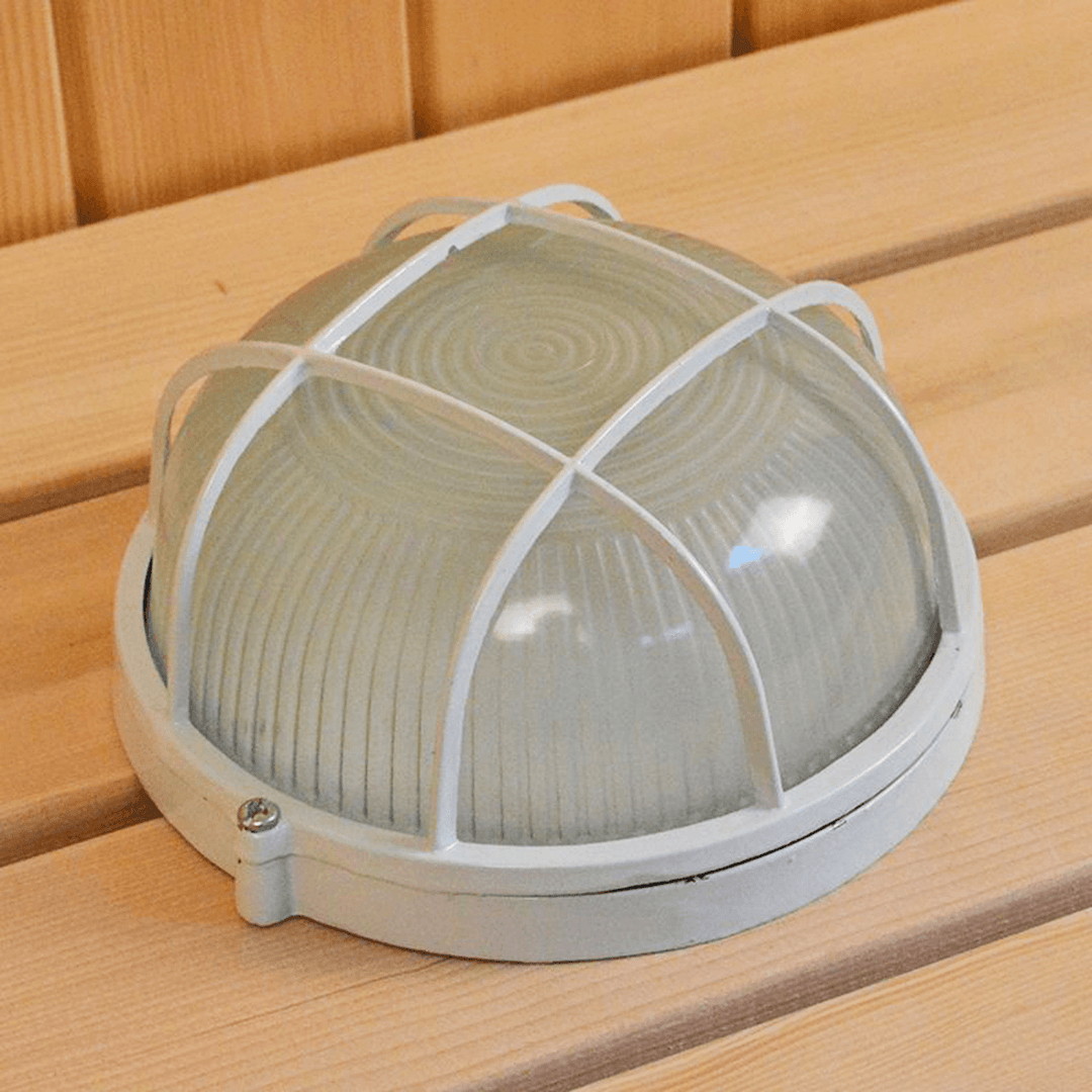 Round Explosion Proof Vapor-Proof Sauna Steam Room Light Lampshade Guard Accessory - Trendha