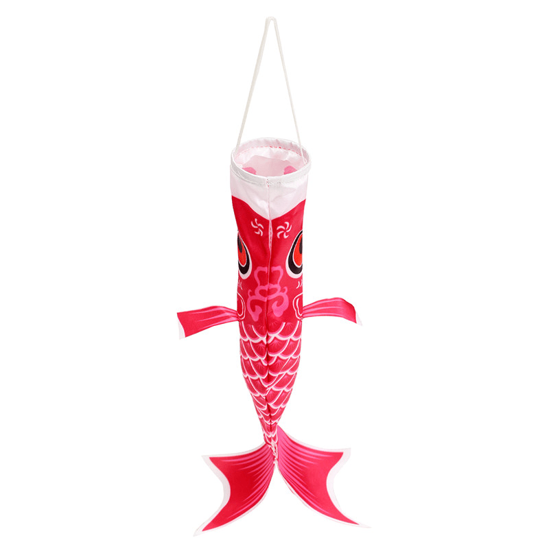 40Cm Japanese Style Koi Nobori Carp Flag Wind Sock Koinobori Fish Waterproof Kite Mascot Crafts Hanging Decor - Trendha