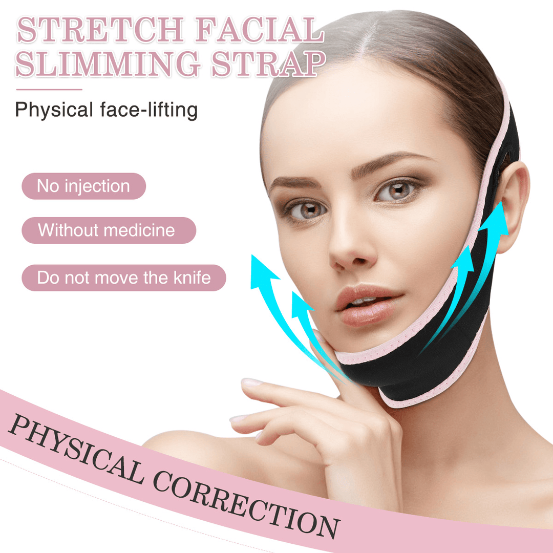Facial Slimming Bandage Face V Shaper Relaxation Lift up Belt Reduce Double Chin Tool - Trendha