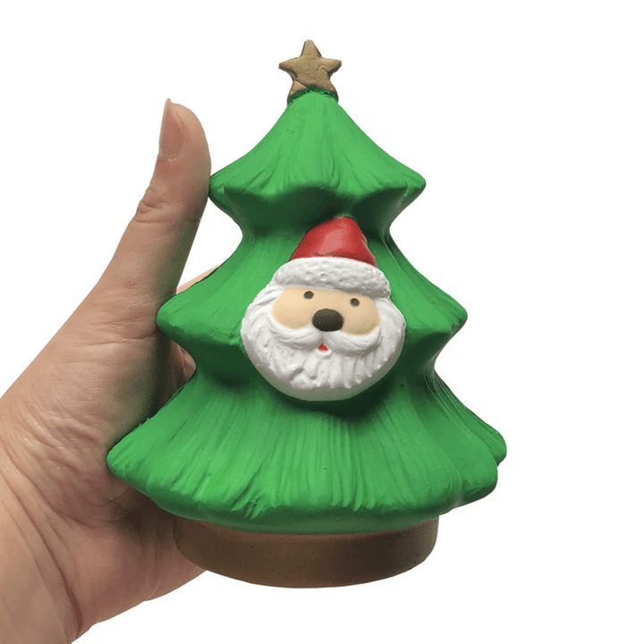 Squishy Santa Claus Christmas Tree 13CM Christmas Gift Decoration Collection with Packaging - Trendha