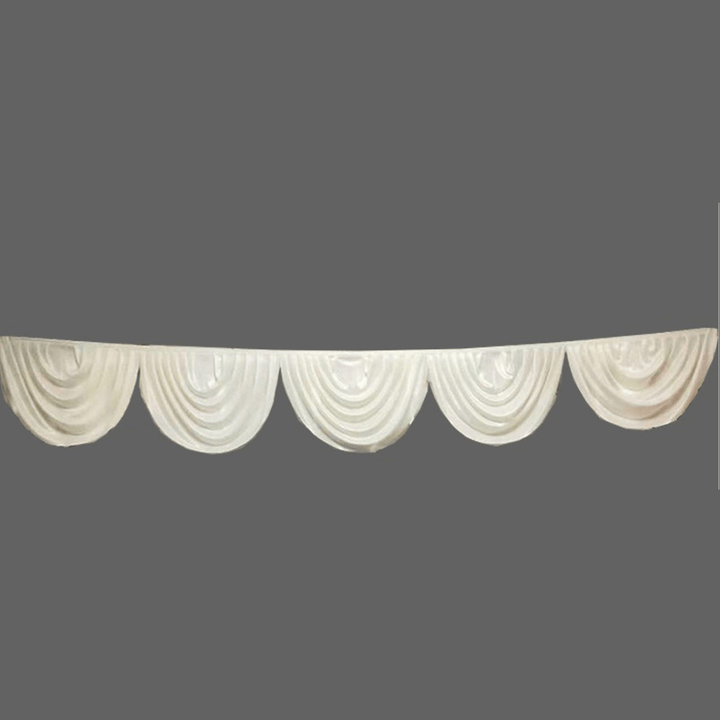 2/3/4M Removable White Wedding Decor Supplies Weddings Backdrop Photography Curtains - Trendha