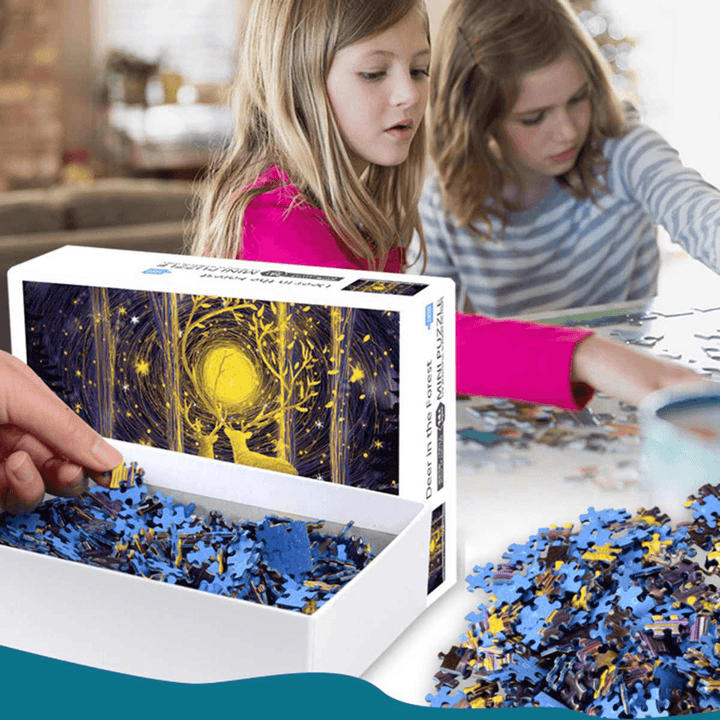 1000 Pieces Space Traveler DIY Assembly Jigsaw Puzzles Landscape Picture Educational Games Toy for Adults Children Pretty Gift - Trendha