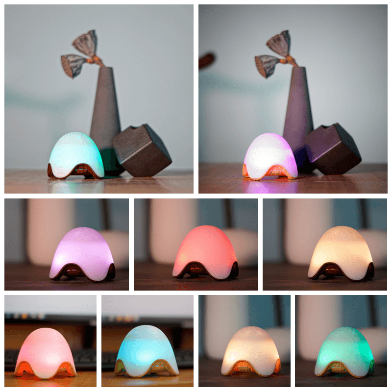 USB Mini Night Light Ultrasonic Air Purifier Aroma Diffuser - Trendha