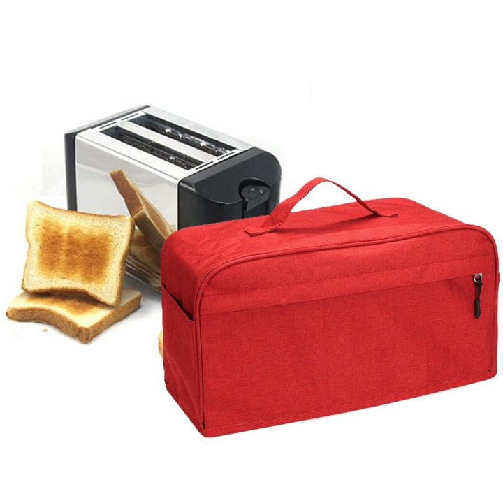 Washable Toaster Cover Polyester Dust Proof Toaster Storage Bag for Four Slice Toaster - Trendha