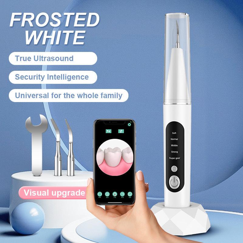 Visual Ultrasonic Tooth Cleaning Device Convenient Household Tooth Flushing Device To Remove Calculus And Beauty Tooth Cleaning Device - Trendha