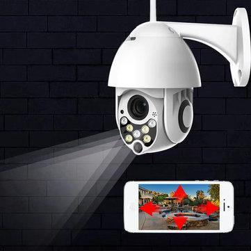 1080P 2MP Wireless Waterproof WIFI IP Security Camera Intercom Night Vision CCTV ONVIF Protocol AP Hotspot - Trendha