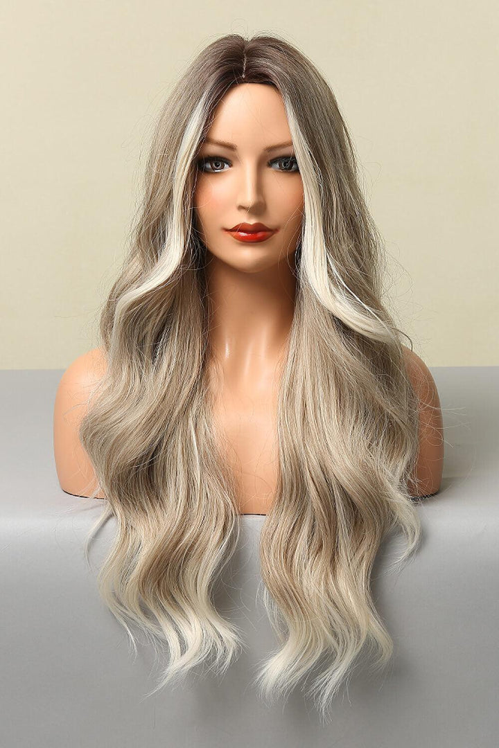 Full Machine Made Long Wave Wigs 26'' - Trendha