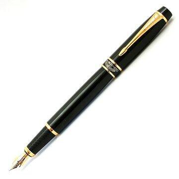 Hero 7032 Fountain Pen 0.5mm Nib Gold Metal Office School Signing Pen Writing Supplies - Trendha