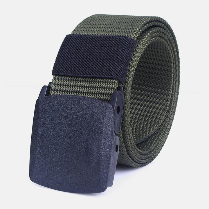 120cm 3.8cm Nylon Waist Belts Zinc Alloy Tactical Belt Inserting Buckle - Trendha