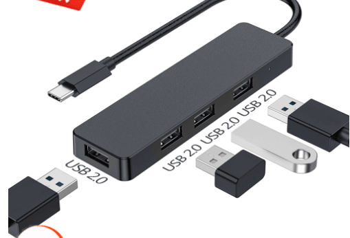 The New TypeC HUB Is Suitable For The Computer 4-in-1 Expansion Adapter - Trendha