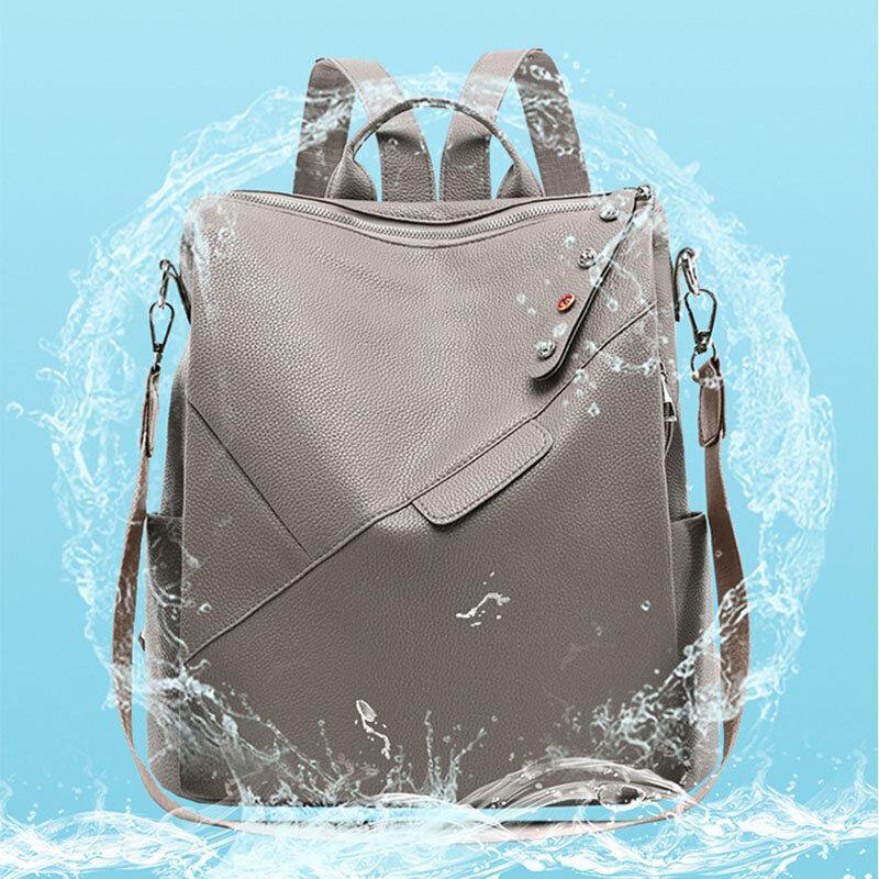 Women Anti theft Waterproof Large Capacity Multi-carry Backpack - Trendha