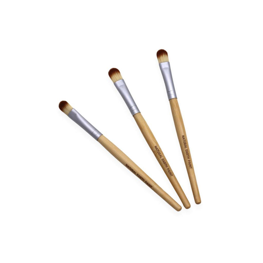 Natural Paint Brushes (Set Of 3) - Trendha