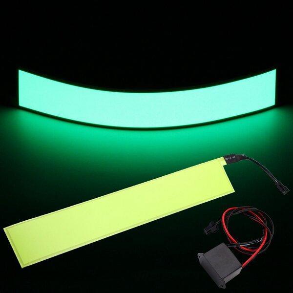 12x2 Inch 12V Flexible Electroluminescent Tape EL Panel Backlight Decorations Light with Inverter - Trendha